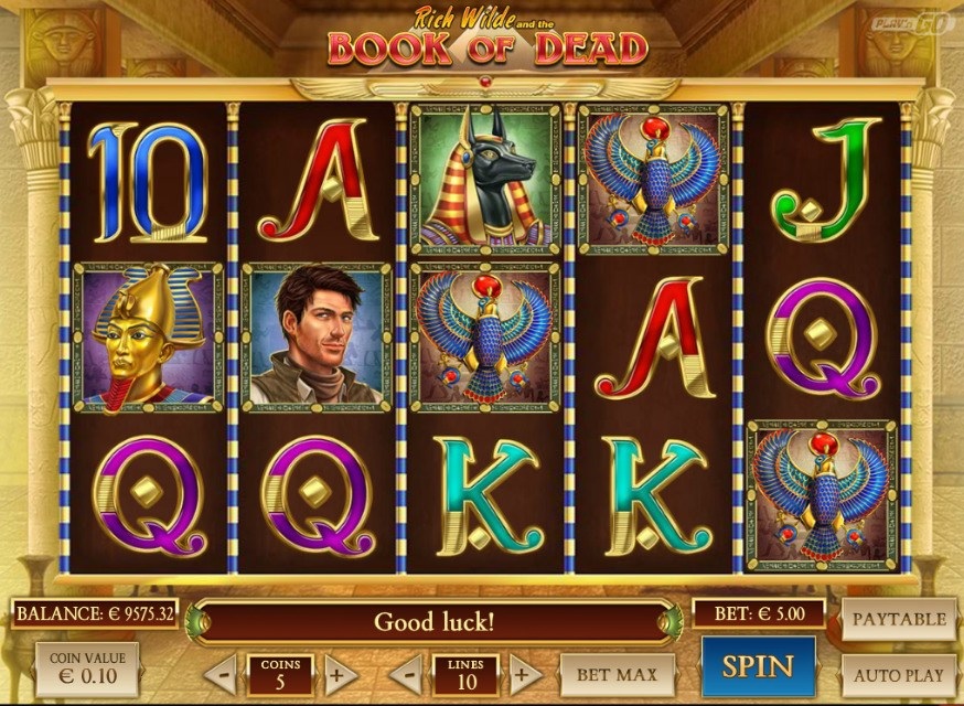book of dead казино 1win